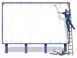 Billboard with your business website